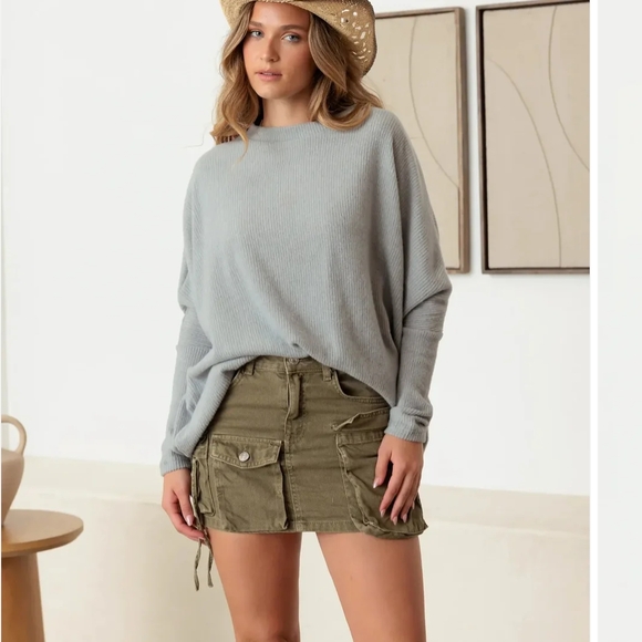 Sweaters - Women's Gray Sweater